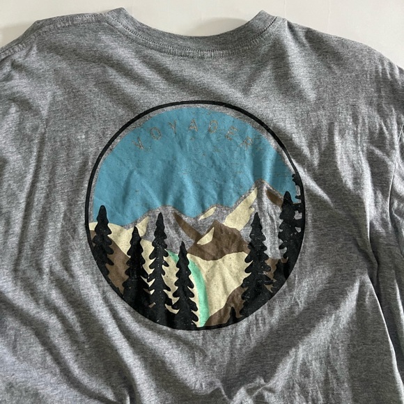 Voyager Heather Grey Tee - Large - Picture 4 of 4